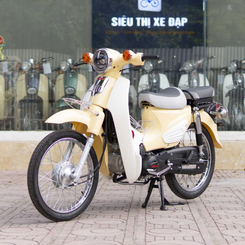 Xe Cub 50cc Daelim IKD C1 có thiết kế nhỏ gọn