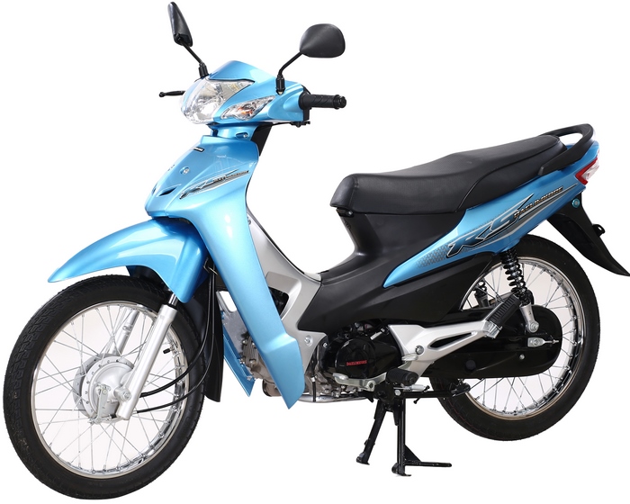 Xe Wave 50cc Daelim Neo2 với kiểu dáng thể thao hiện đại và khả năng vận hành bền bỉ