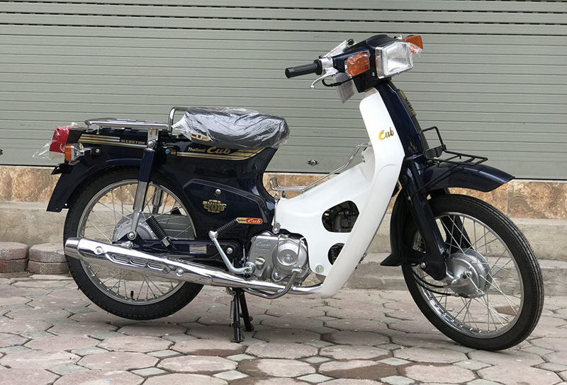 Xe Cub 50cc là dòng xe máy phổ thông sở hữu dung tích xi-lanh 50cc