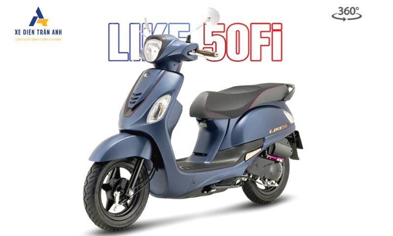 Kymco Like 50 Fi là mẫu xe tay ga mang phong cách châu Âu hiện đại