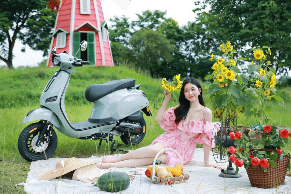 Xe ga Vanio S trở thành lựa chọn lý tưởng bởi diện mạo trẻ trung cùng động cơ bền bỉ